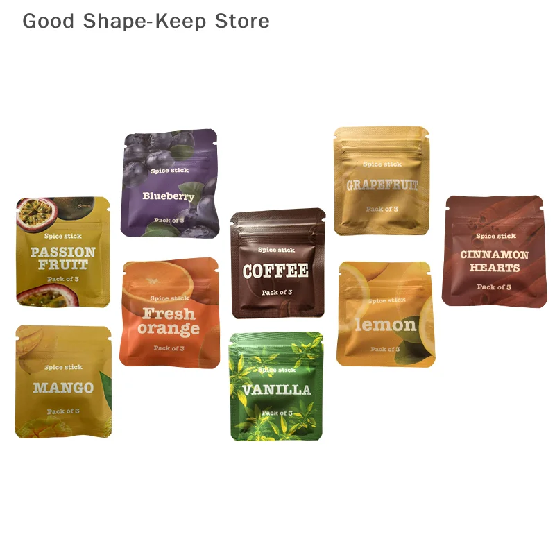 3PC Smokeless Aromatherapy Stick Essential Oil Flavors Quit Smoking Inhaler Energy Bar Replacement Device for Smoking Cessation