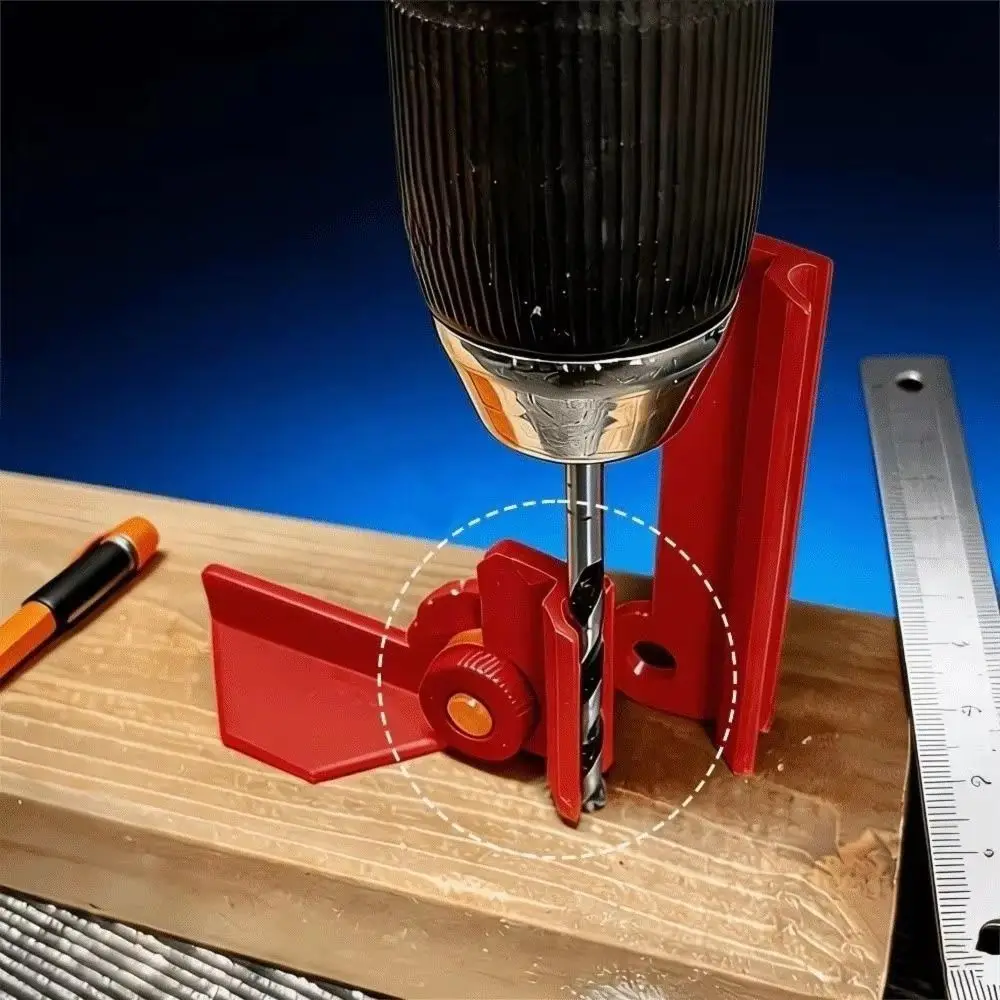 Adjustable 0-90° 5-Angle Adjustable Drilling Guide Rail Precise Positioning Wear-Resistant Screw Drilling Guide