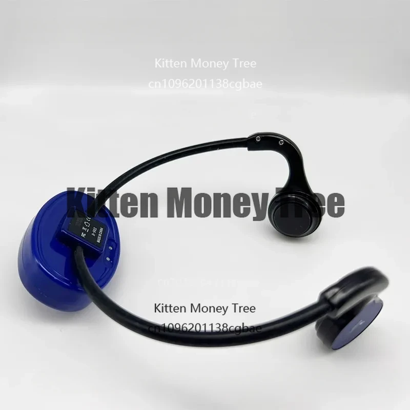 نظام الاتصالات تحت الماء لتدريب مدرب السباحة H900 جهاز إرسال 1 H902 سماعة توصيل العظام