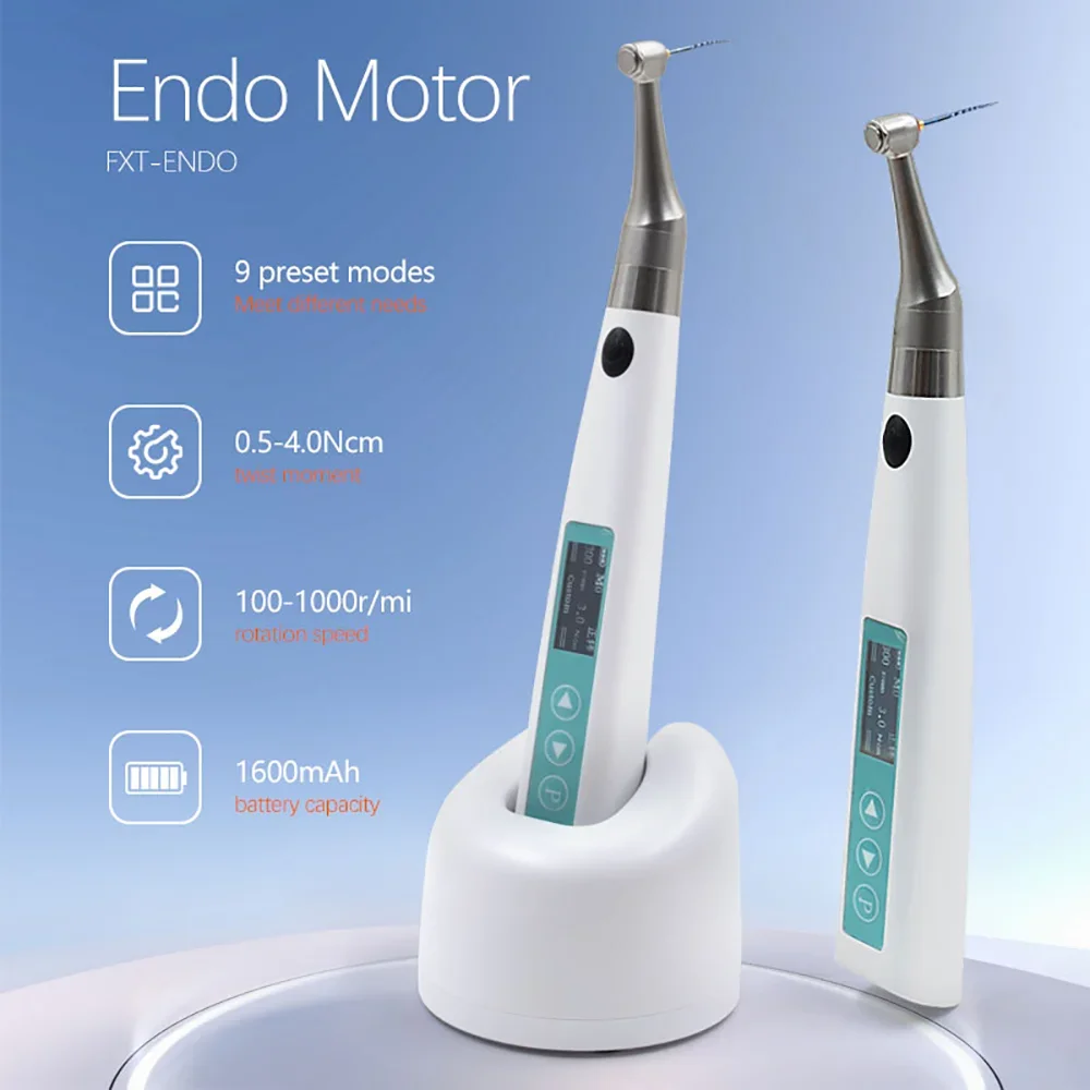 มอเตอร์174-FX7สำหรับทันตกรรม9โปรแกรมเครื่องมือเกี่ยวกับรากฟันแบบโรตารี่คลองรากฟัน