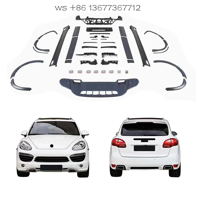 

Factory hot sales2011-2014 New Condition GTS Upgrade Front Lip Rear Lip Door Panel Wheel Arch Bumper Modif for Por PAG Cayenne