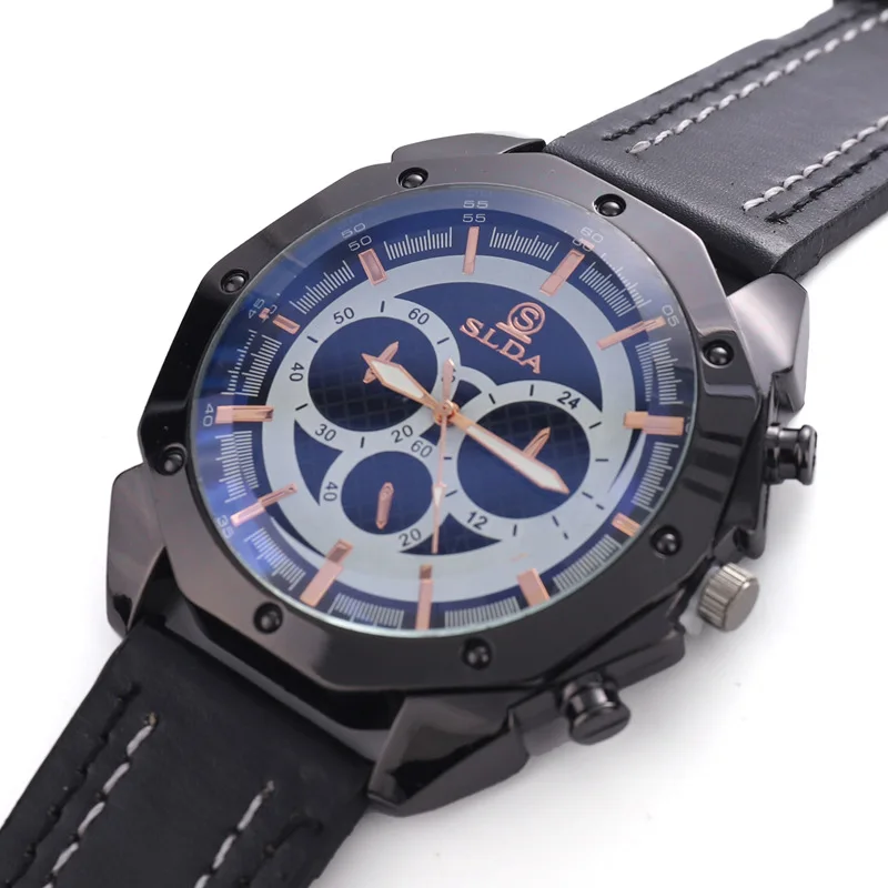 Large Dial Classic Fashion Trend High-grade Men's Watch Original Classic Luxury Business Watch for Holiday Gift Fancy Party