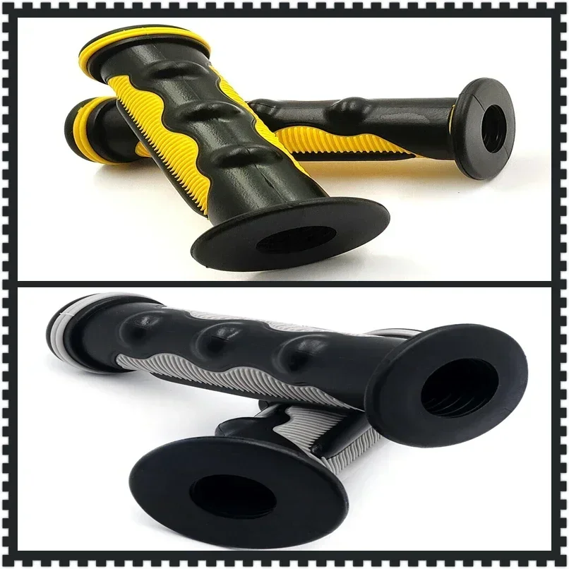 22mm Motorcycle Rubber Handlebar End Hand Grips for Suzuk/Harley ATV Dirt Bike KTM 690 Honda CBR600RR/CBR1000RR