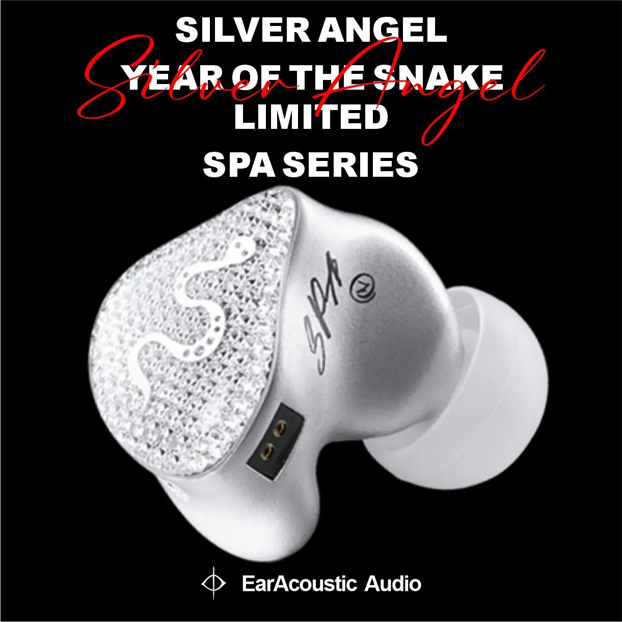 EarAcoustic Audio SPA الراقية السلكية سماعات أذن 11.4 مللي متر التيتانيوم الذهب الكرة العلوي سائق ديناميكي HiFi جودة الصوت