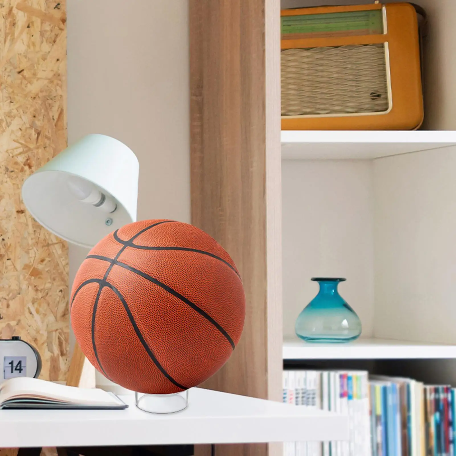 Acryl Bal Standhouder Ronde Ring Bal Houder Voetbal Stand Basketbal Houder Bal Display Houder Voor Basketbal Voetbal