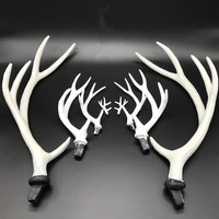 Christmas Deer Antlers Decor Artificial Deer Horn Headband Diy Cosplay Party Props Home Adornment Simulation Deer Antlers