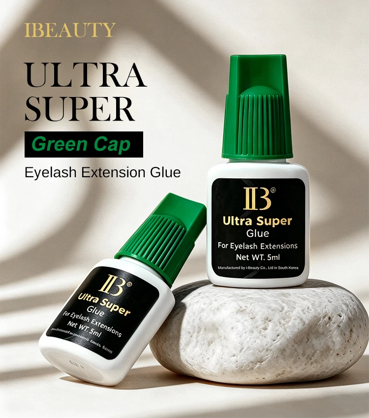 3 Bottles IB Super Bonder Banana Primer Super Bonder Fake Eyelash Extension Long Lasting Korea Adhesive Supplies Makeup Tools