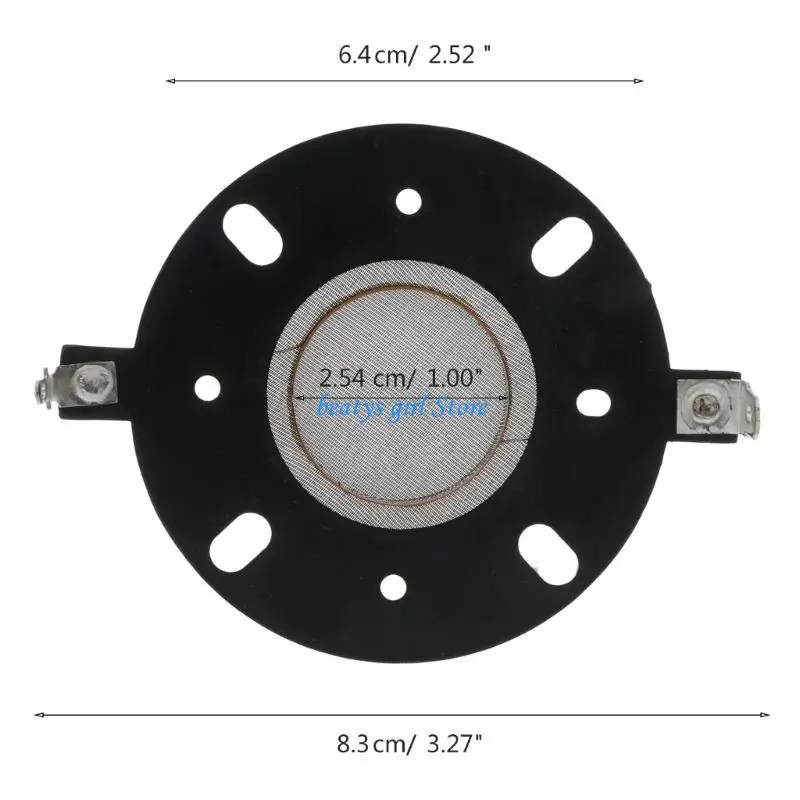 

C7AB 2Pieces 25.5mm Diaphragm Treble 4Inch For Home Theater Professional HiFi