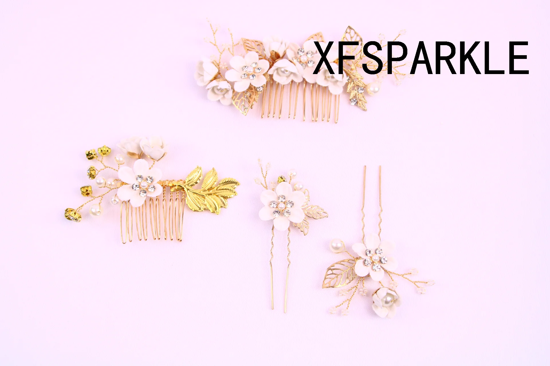 2023  The latest resin imitation pearl hair accessories Chinese style