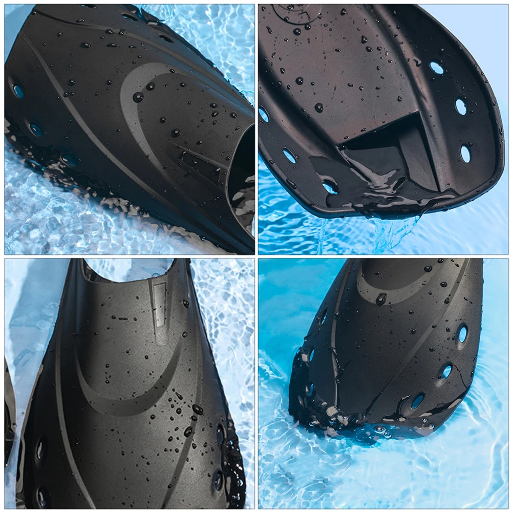 

Swimming Training Frog Shoes Fins Snorkeling Diving Dive Pool Blades Flippers for Adult Womens Aldult and Snorkels Short