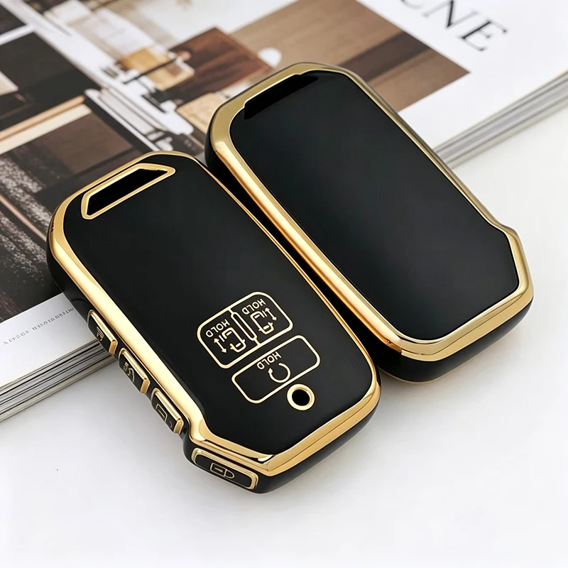 TPU Auto-Fernbedienung Smart Key Hülle für Kia Carnival 2021 2022 Sedona Carnival KA4 EX SX LX Fiesta 2023 Schlüssellose Fernbedienung Zubehör