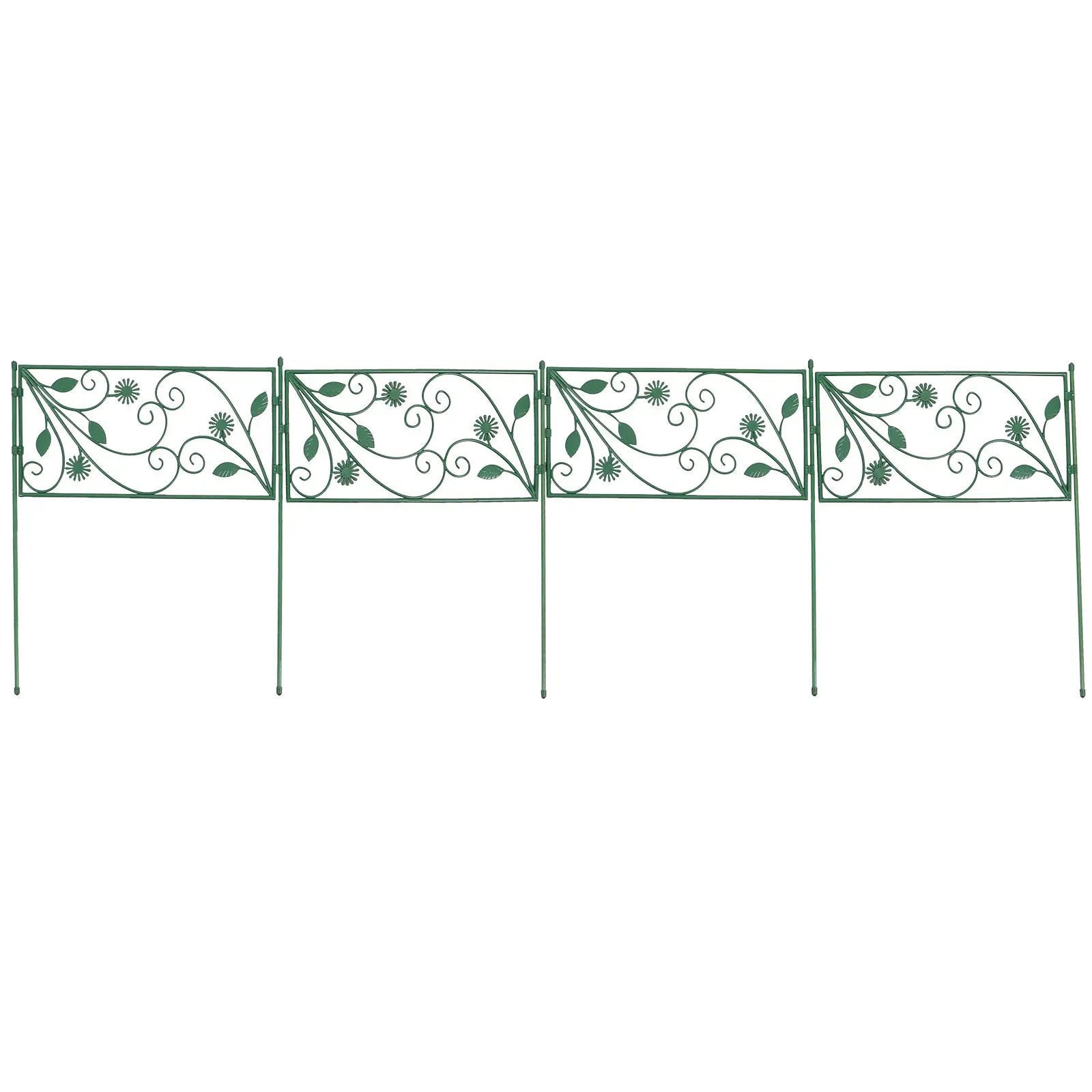 

Набор декоративных опор для вьющихся растений: подставка для лиан, садовый забор, бордюр для патио, газона, двора, для растений в горшках