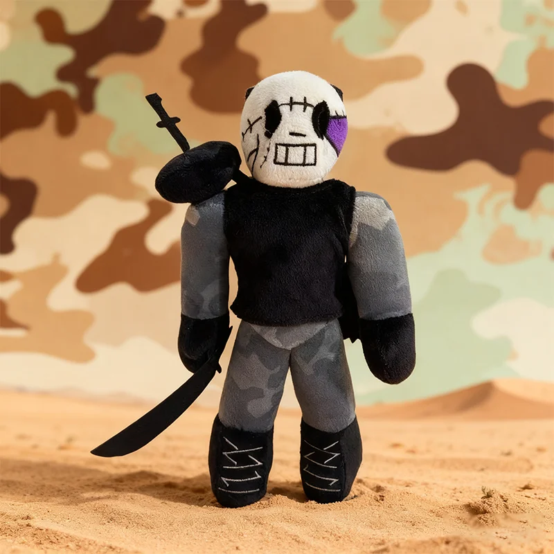 28CM TreasuringU nuevo Forsaken Slasher Plushie 1x1x1x1 Forsaken dos veces lindo Anime peluche juguete almohada suave juguete niños regalos de cumpleaños