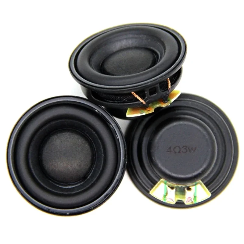 Upgraded 4Ohm 3W Magnetic Speaker 33mm Inner Magnetic Speaker 1/2pcs Upgrades Home Entertainment for Multimedias Device