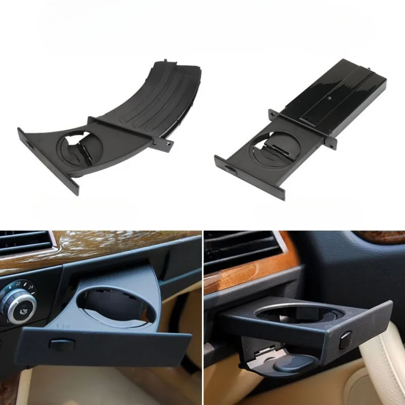 For BMW 5 Series E60 525 528 530 535 2003-2010 Car Front Left Right Cup Holder Drink Rack Accessories 51459125622 51459125626