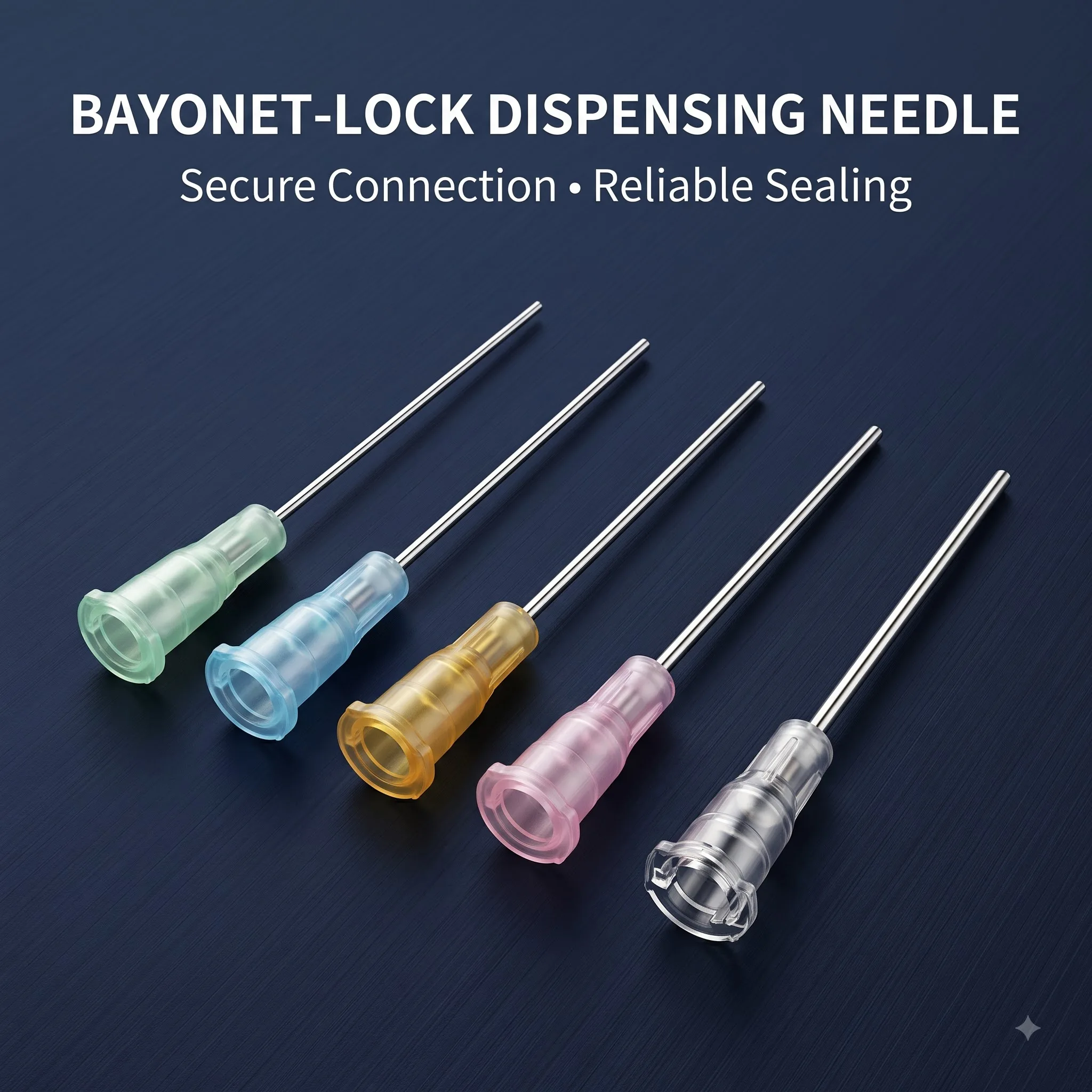 YGTITAN 24G-34G Dispensing Needle Tips Stainless Steel Blunt Glue Nozzle for SMT Solder Paste Adhesive Dispensing Machine