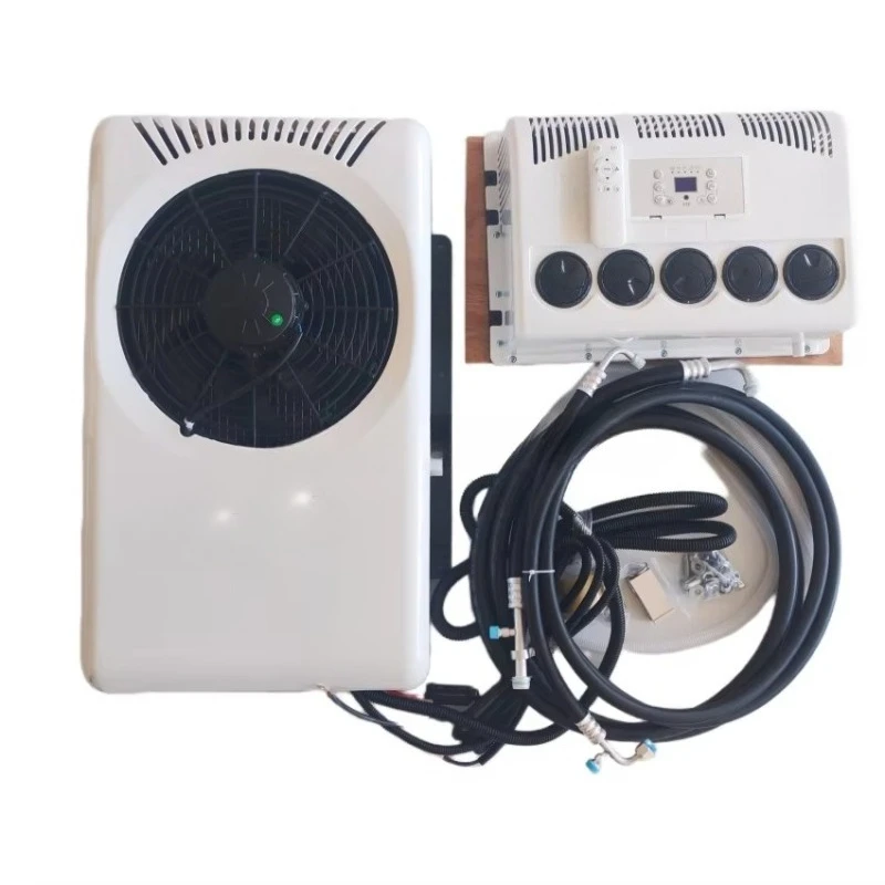 

24V Electric Tractor Van Cooler AC New 12v Parking Truck Air Conditioning with Compressor