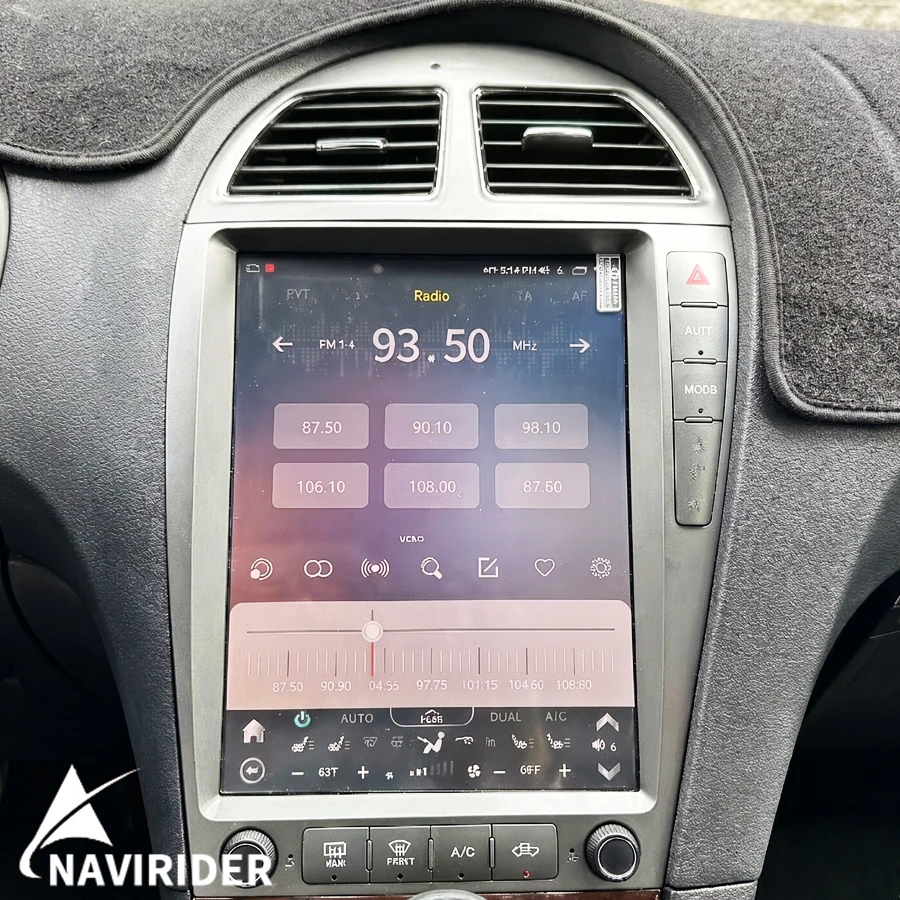 12.1nch Car Radio Android Vertical Screen For Lexus ES 350 2006 - 2012 ES 240 2009 - 2012 Stereo Multimedia Video Player Carplay