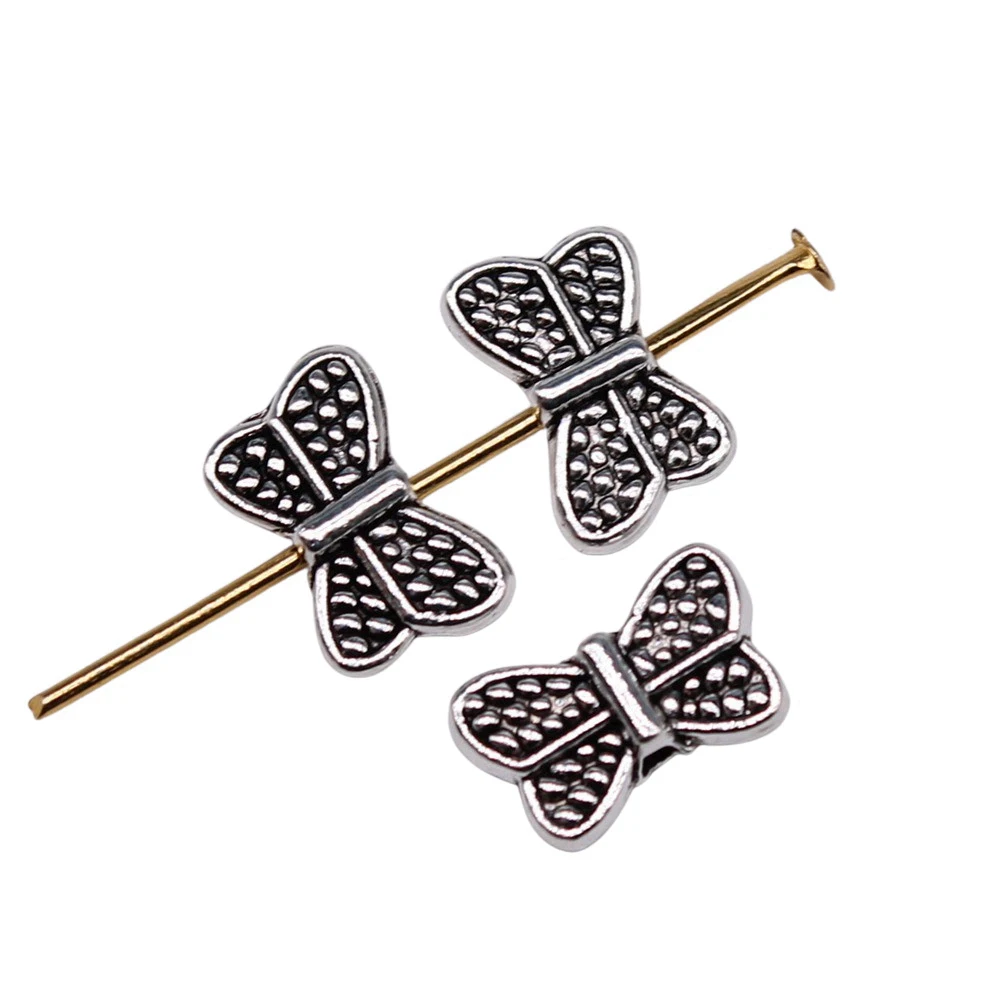 Diy Accessories Butterfly Beads For Jewelry Making 11x7mm 20pcs