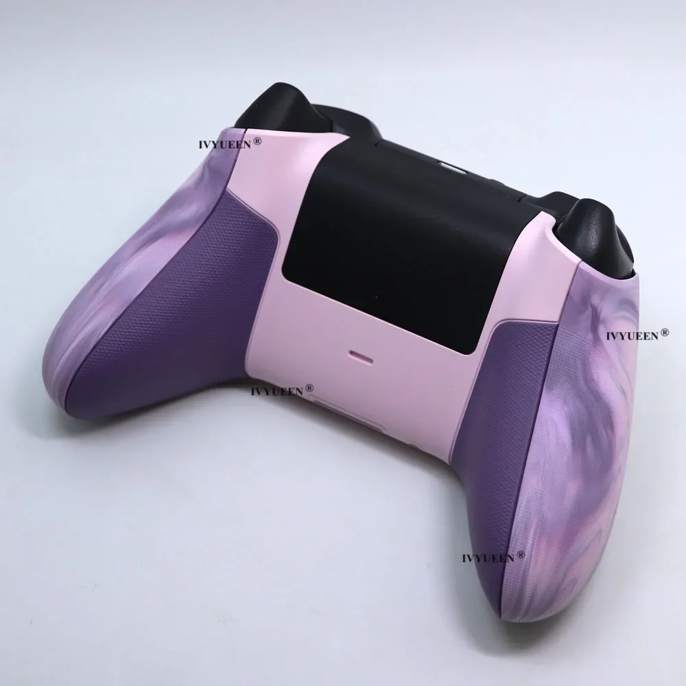 IVYUEEN für Xbox Series X S Core Controller Dream Pink Gehäuseschale mit strukturiertem Griff Lila gummierte Rückseite