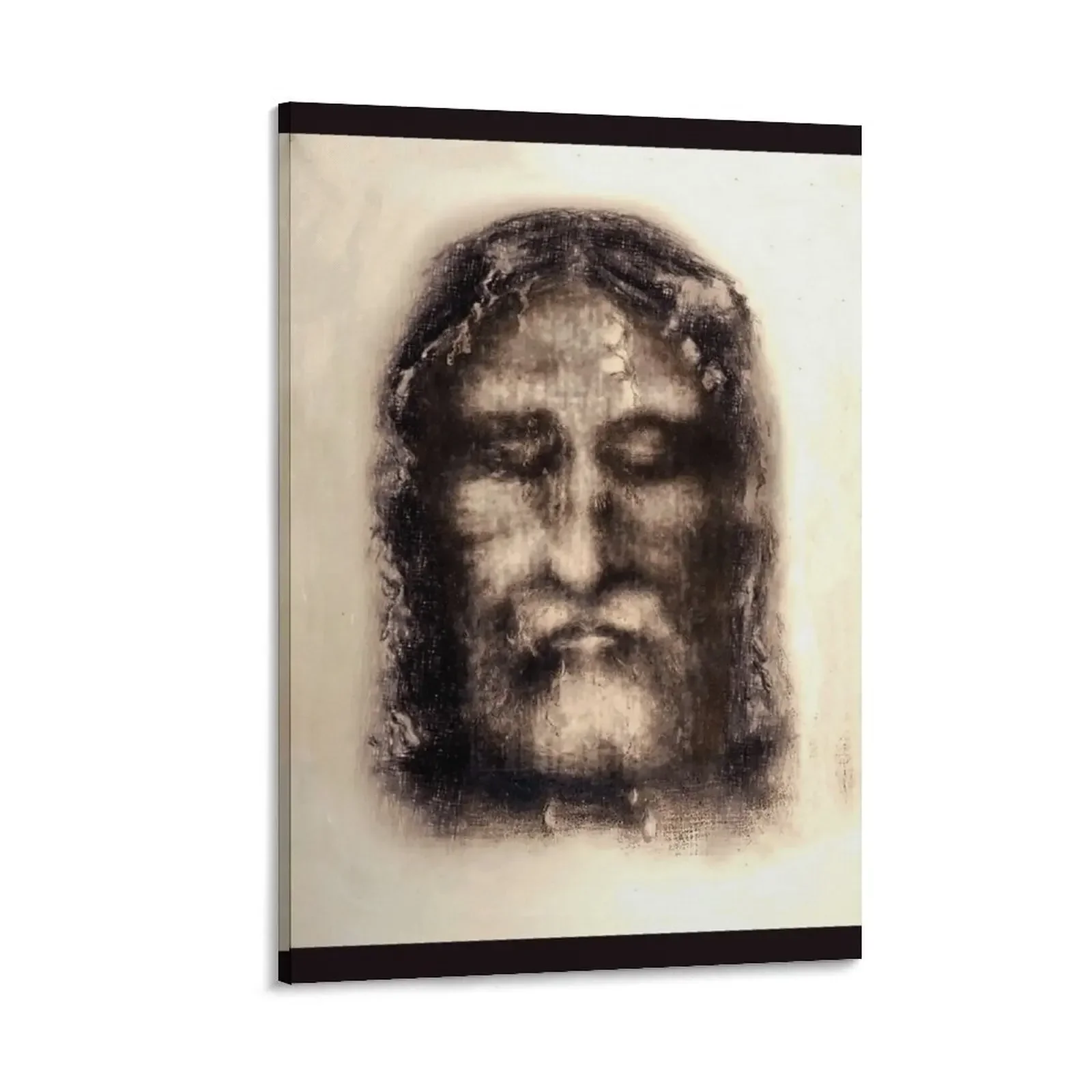 

The Most Holy Face of Jesus Canvas Painting wall decoration Paintings on the wall room decorations for men aesthetic room
