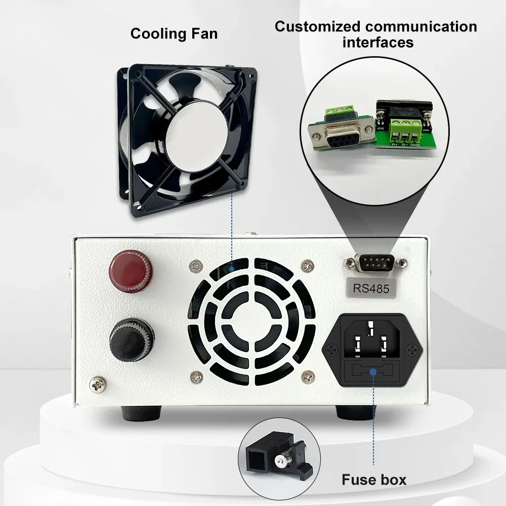30V 60V 100V RS485 Programmable Adjustable DC Power Supply Software Automatic Control Lab Voltage Stabilizer Power Supply