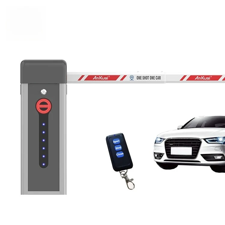 

Barrier Gate Ankuai 102C DC Brushless Straight Arm Parking Gate Boom Barrier,automatic Boom Gate Barrier 3-6 M For Parking