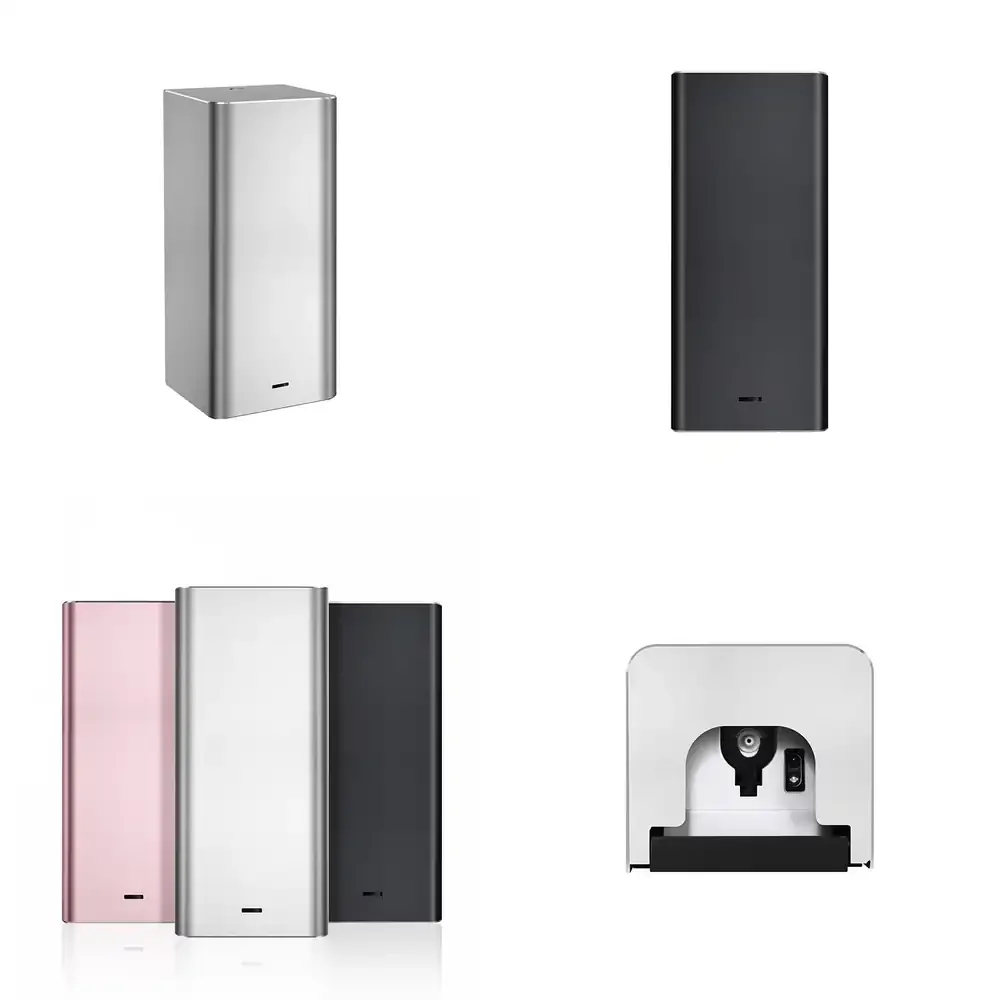 

Wholesale ABS Automatic Touchless Hand Foam Spray Liquid Sanitizer Dispenser in Aluminum Alloy