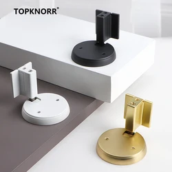 Bedroom Windproof Floor Suction No Punching Bathroom Invisible Door Touch Door Stop Non-magnetic Push Mechanical Door Suction