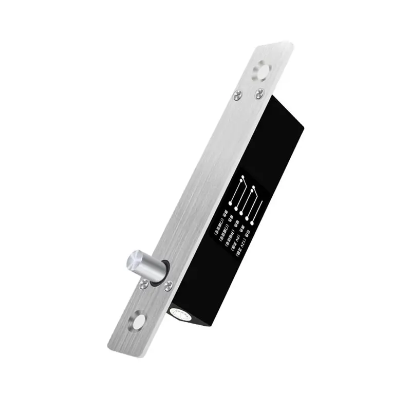 【NEWLY】Electric Bolt Door Lock DC 12V Small Access Control Safe Lock With Timer Delay Door Contact Feedback Signal Locker