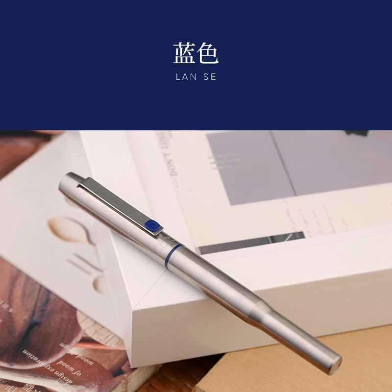 MAJOHN B25 Creative Spades Ares Stainless Steel Ballpoint Pen Schmidt Refill Business Wiring Christmas Design Replica Gift