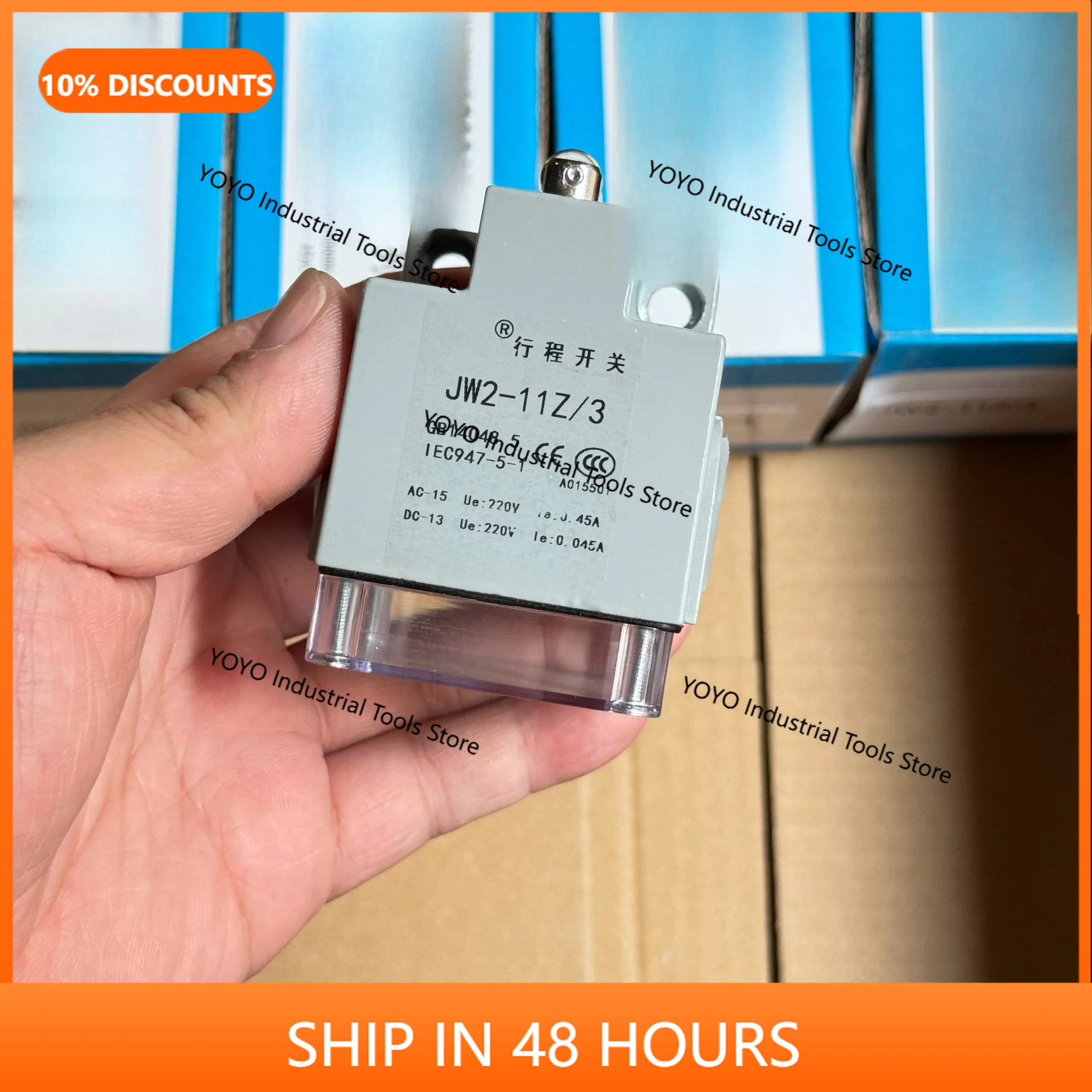 2026 new  Machine Tool Triple Combination Travel Limit Switch JW2-11Z/3 Wire Cutting Machine Parts