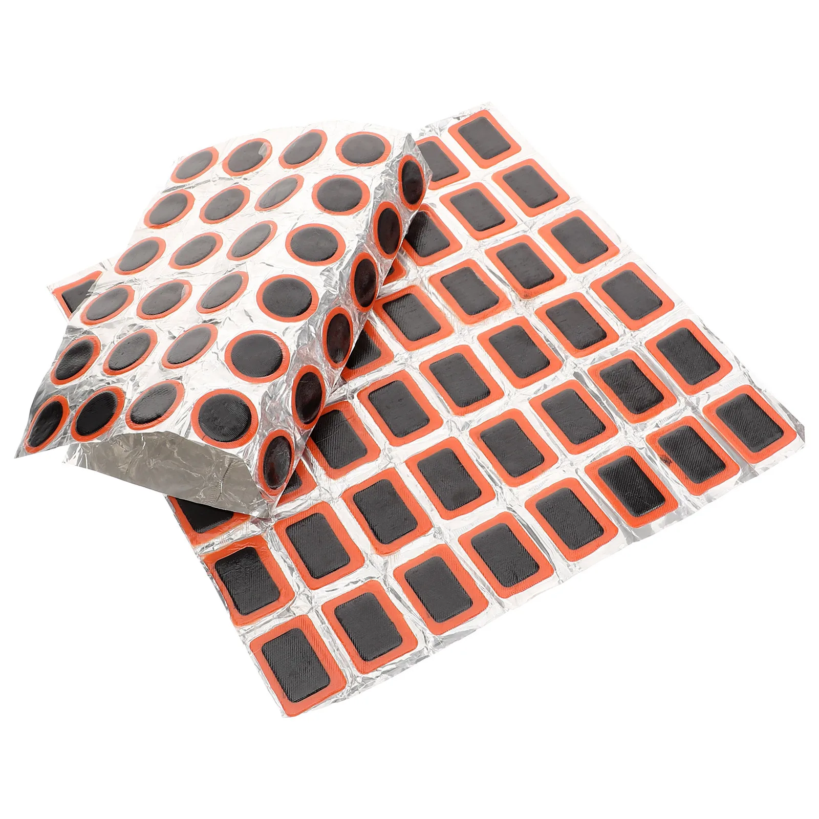 مجموعة رقعة إطارات الدراجة 2 ورقة بدون تصميم غراء بقع متينة لجميع الدراجات سهلة الحمل طقم تصليح الدراجات الداخلي #3