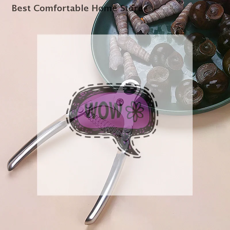 Stainless Steel Screw Tail Cutter Household Labor-saving Snail Tail Removal Tool Multi-purpose Non-slip Screw Snail Cutter