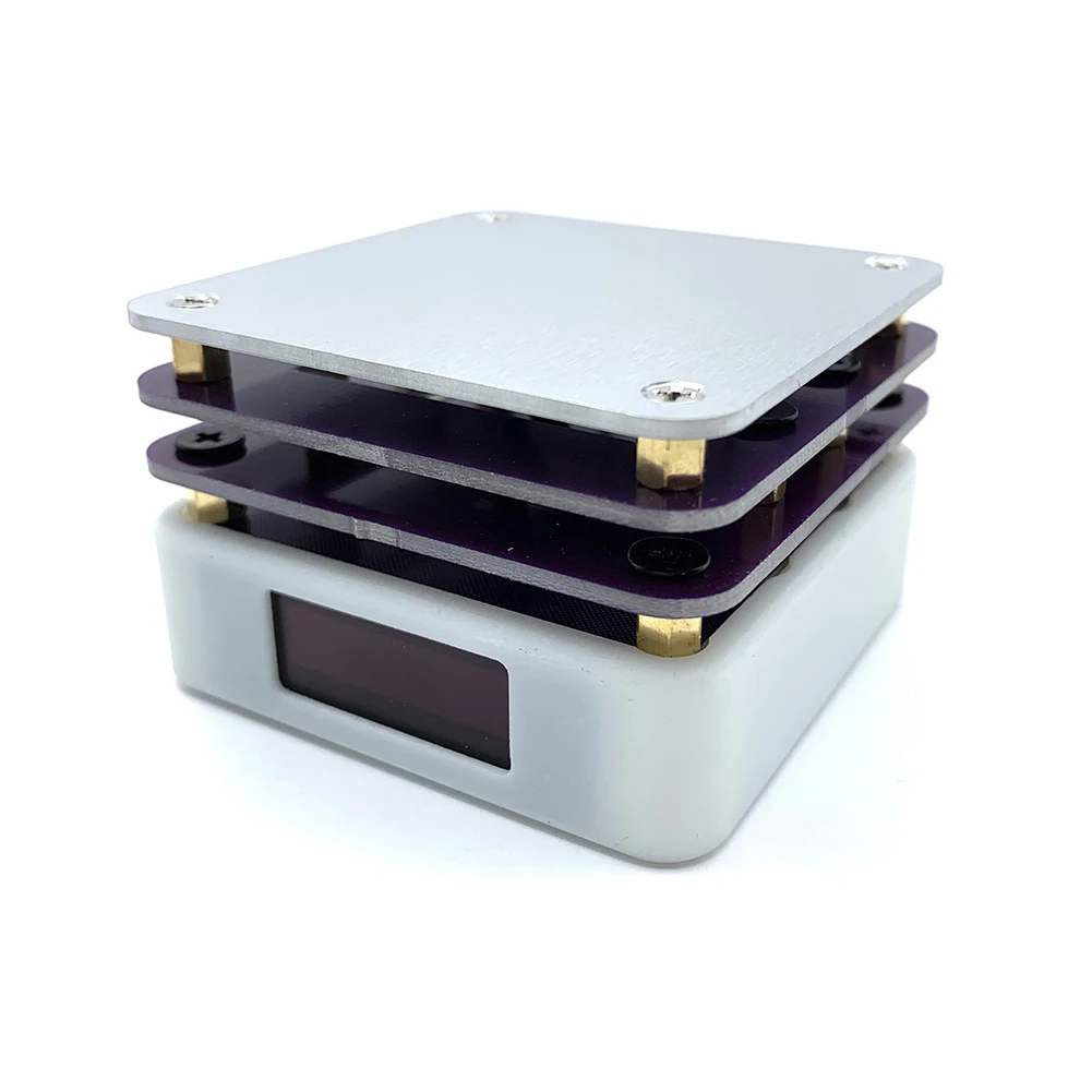 65W Preheat Soldering Station with Screen Display Adjustable Welder Hot Plate Rework Heater Lab Plate for Repair DIY Laboratory