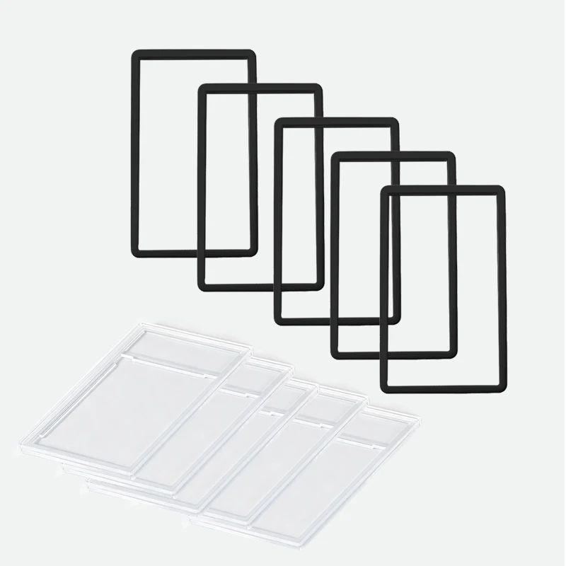 Gradient Silicone TPU Bumper Guard for 35PT Graded Card Slabs – Shockproof Scratchproof Protective Case  Trading  (1/10 Pcs)