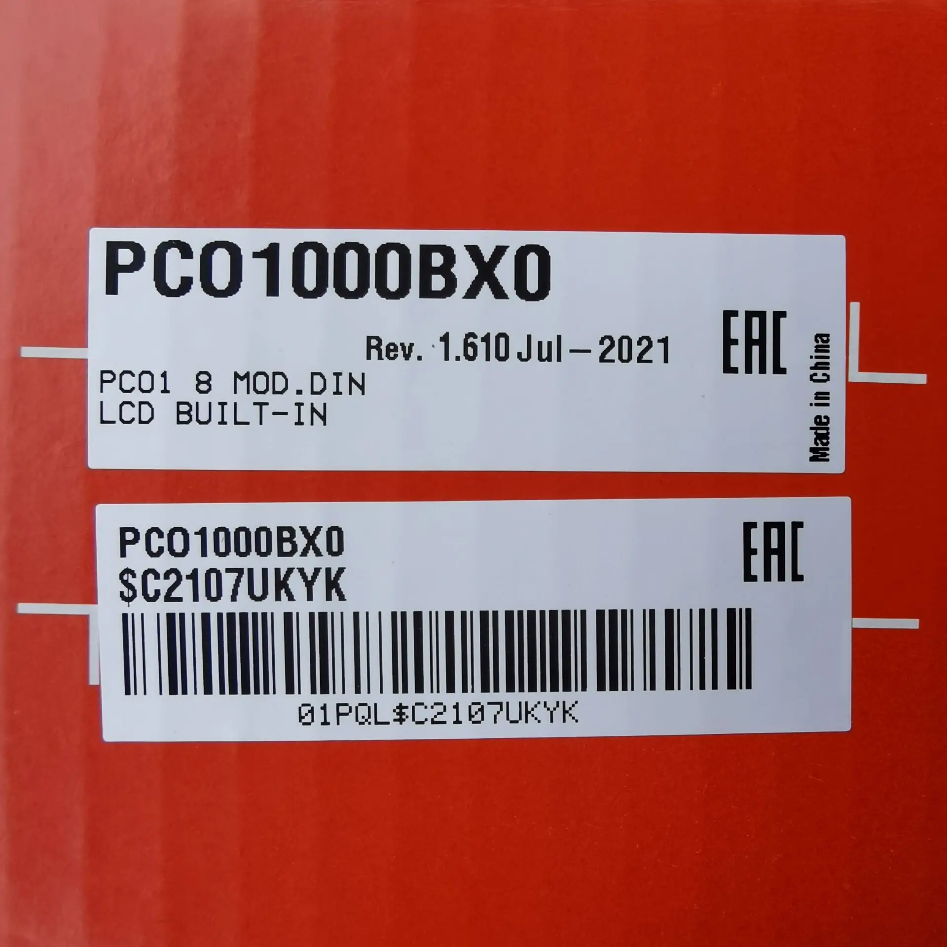 Italian CA-REL controller PCO1000BX0