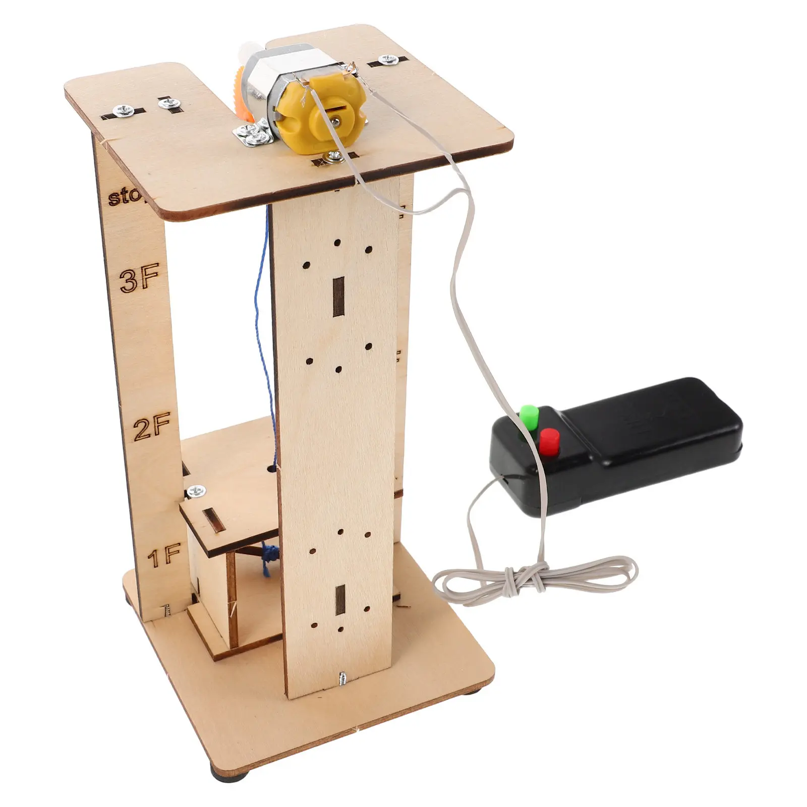 

Набор для сборки деревянного лифта: развивающий научный эксперимент для детей, демонстрация механических принципов