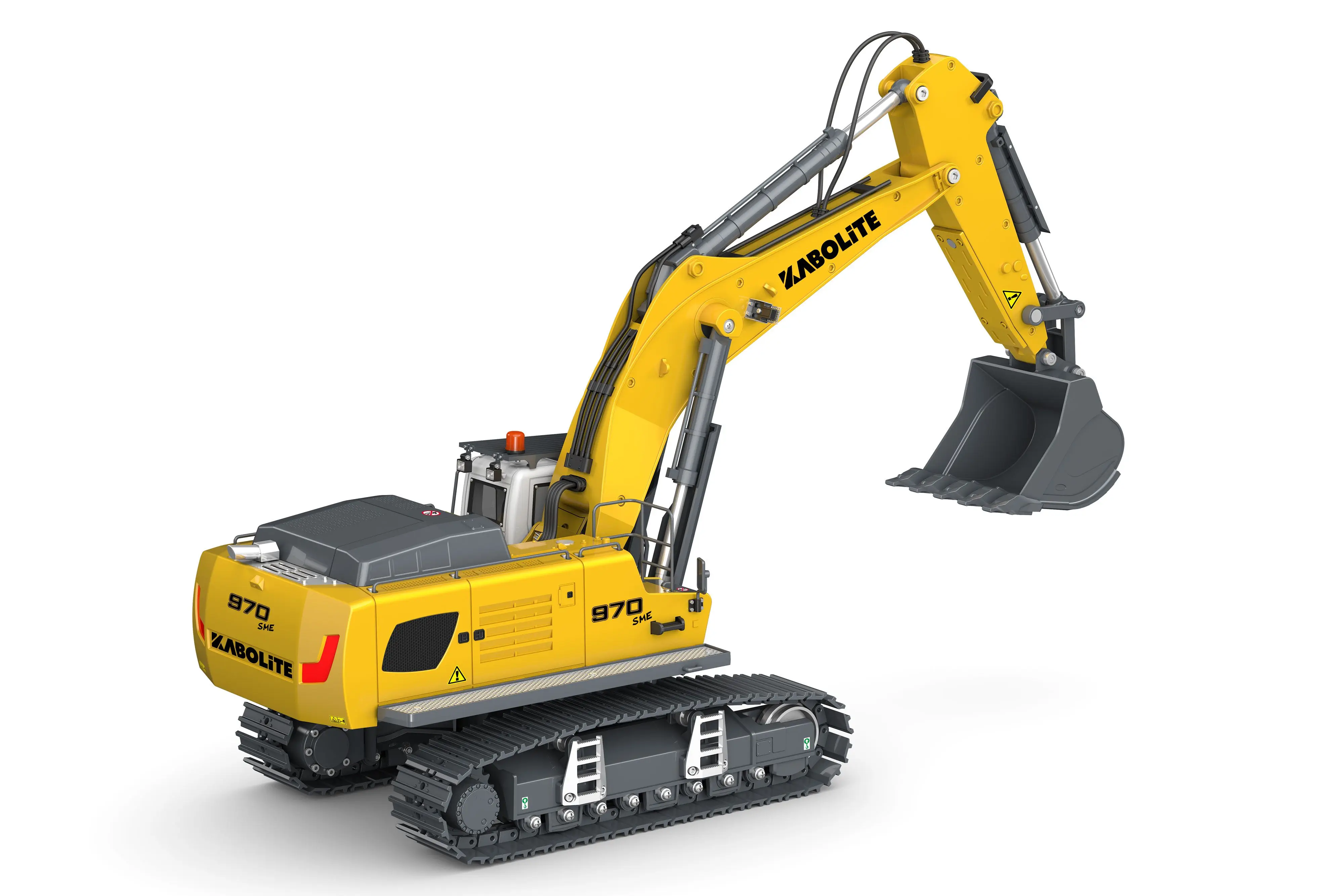 

NEW 1/18 KABOLITE 5901 RC Excavator K5901 Remote Control Digger Electric Hammer Quick Coupler Construction RC Truck Toys Model