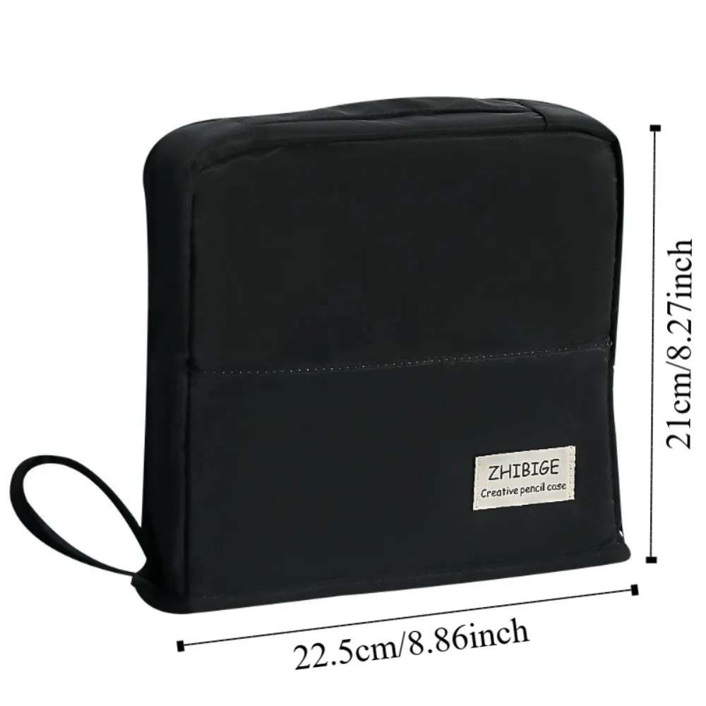 Large Capacity Folding Pencil Case Multilayer Cosmetics Storage Pen Storage Bag Zipper Aesthetic Pencil Box Office Use