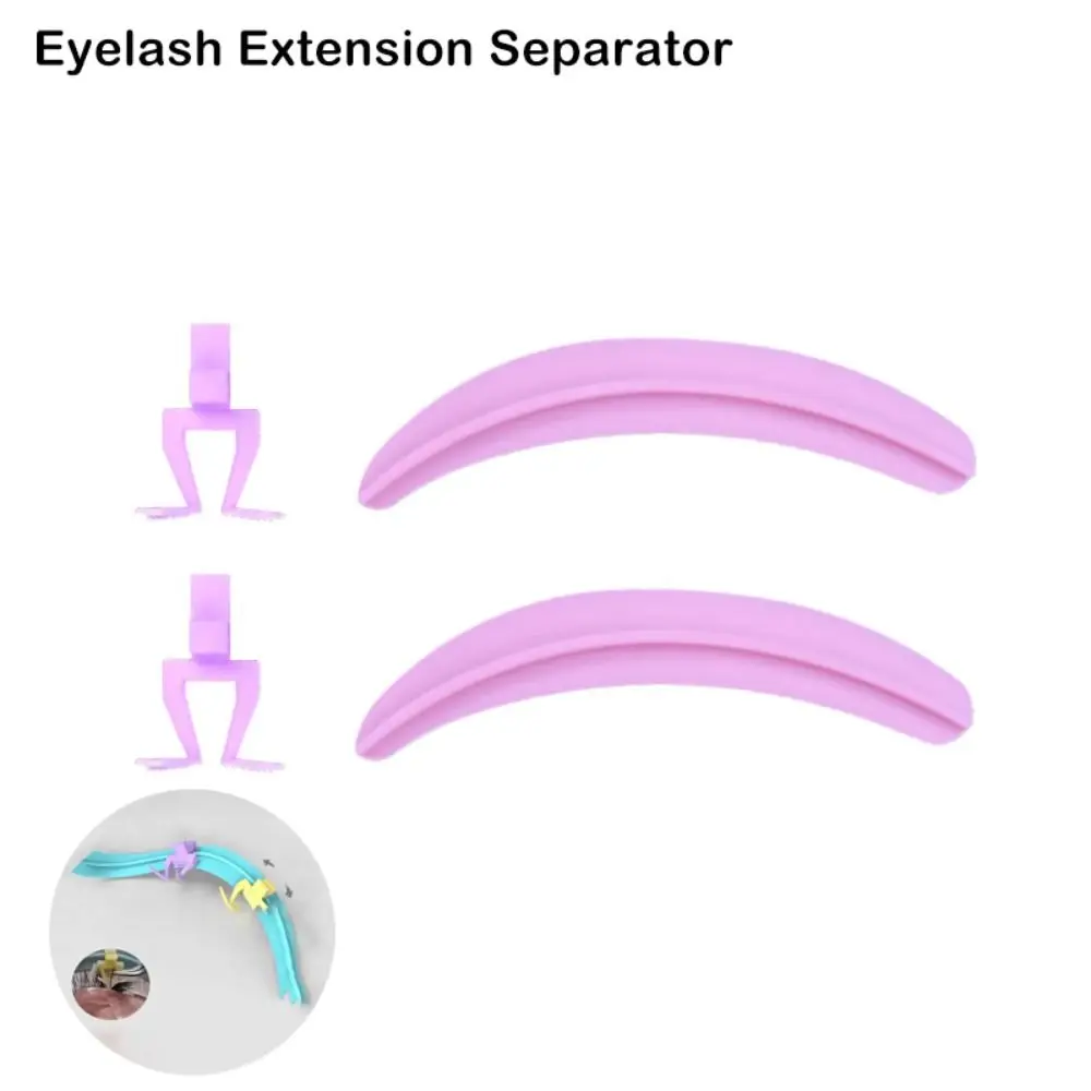 Soft Eyelash Separator Silicone Pads Eyelash Extension Efficient aid Eyelash Lifting For Beginners Professional Makeup Tools