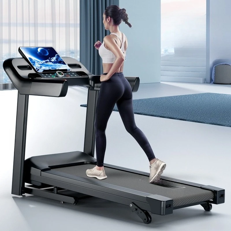 

Electric treadmill household small indoor foldable multi-function walking ultra-quiet hill climbing machine gym