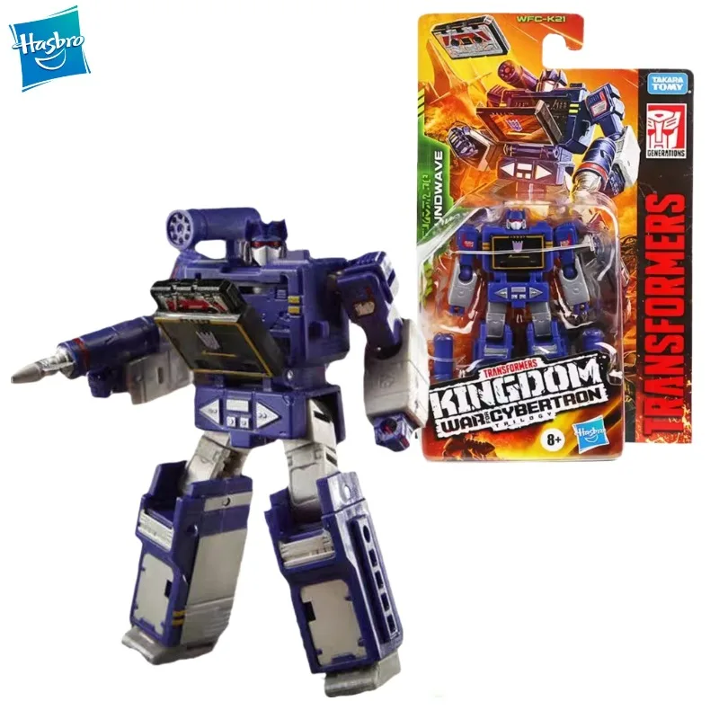 Nuovi giocattoli classici originali Hasbro Transformers War for Cybertron WFC-K21 Soundwave Action Figure Hobbies Toys da collezione