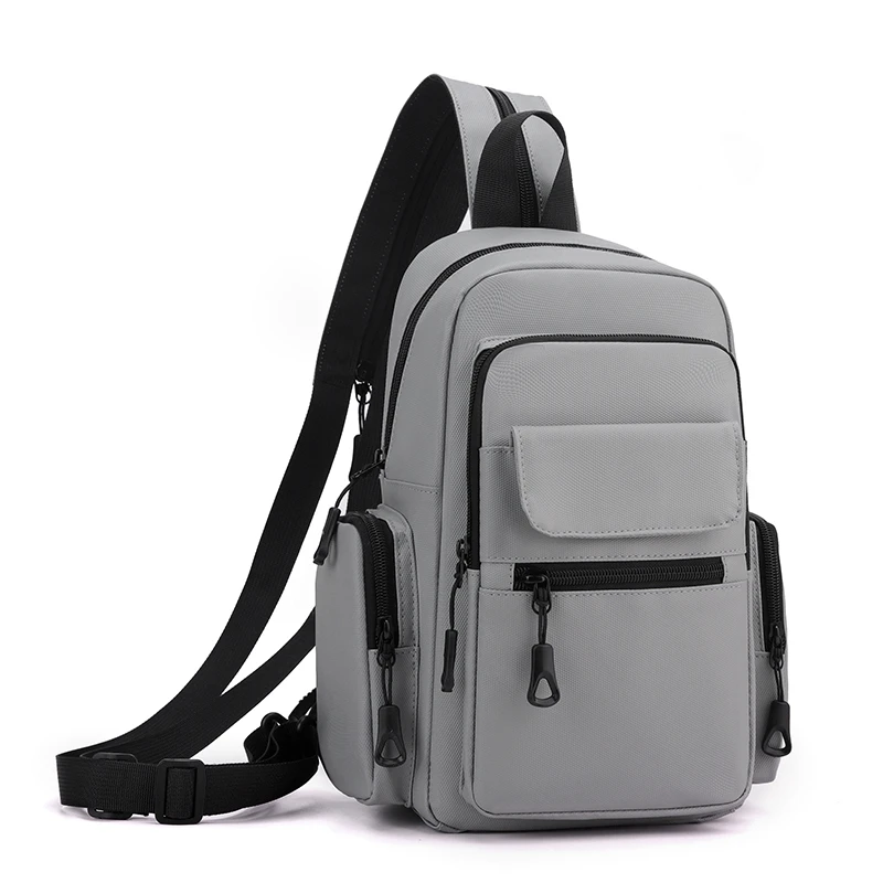 Modische Multifunktionale Brusttasche Fahrrad-Brusttasche Herren Mini-Rucksack Geeignet für Tägliches Pendeln Outdoor-Sport Reisen – Detail 15