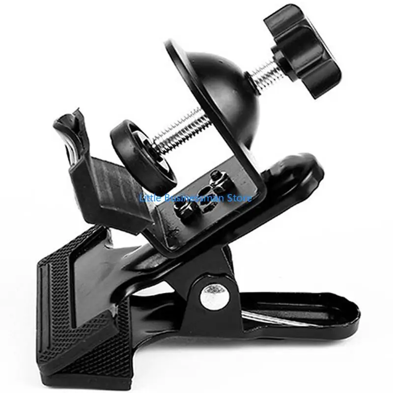 Heavy Duty Metall Clip Fotografie Hintergrund Klemmen Hintergrund Unterstützung Halter mit Gummi Schutz Pad für Fotografie M76A – Detail 3