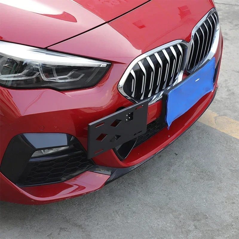 

Car License Plate Bracket Front Tow Hooks License Plate Mount License Plate Frame For BMW 2 Series F44 2020-2024 Car Accessories