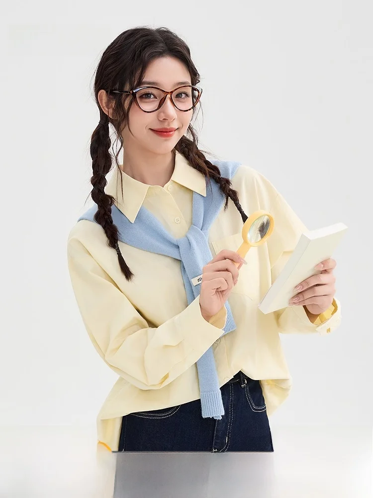 

Модный корейский вязаный свитер с запахом на плечах, зимний теплый женский топ с декоративной этикеткой, повседневный свободный длинный свитер свека