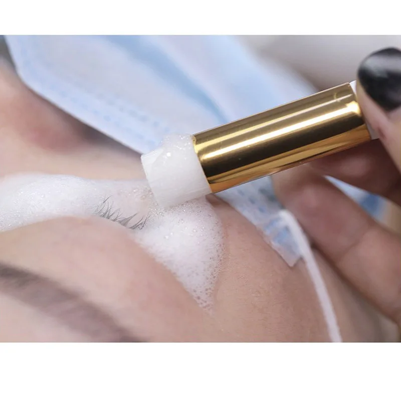 속눈썹 연장용 세척 병 좁은 입구 긴 튜브 타투 병 클린 브러시 포함 250ml /500ml