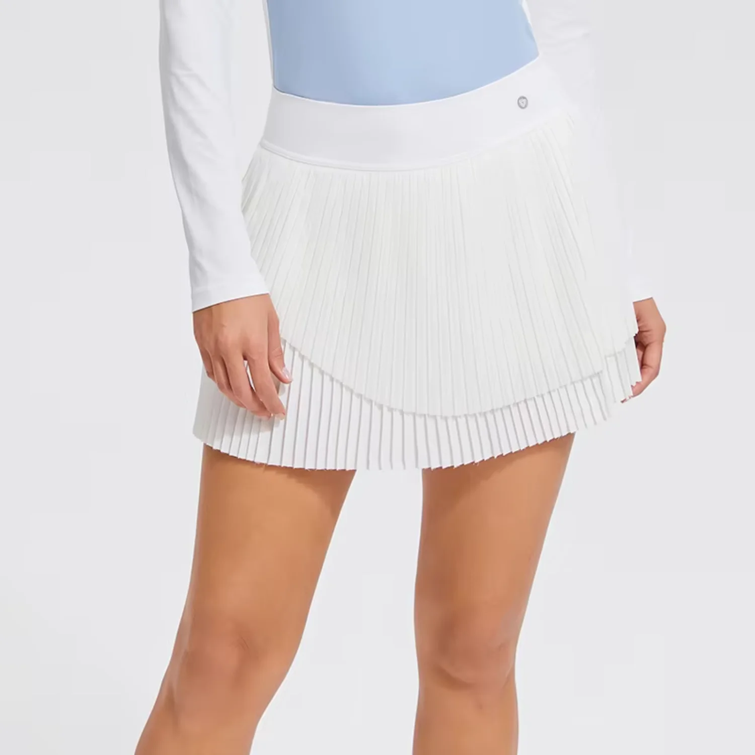 

Women Pleated Tennis Skirt with Pockets High Quality Athletic Culottes High Waisted Golf Skorts Workout Running Skirts