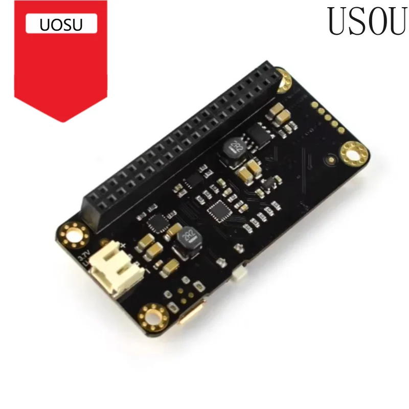2/3/A+, 5V 2A Output Uninterrupted Power Supply with Li-ion Battery Backup & I2C Monitorin
